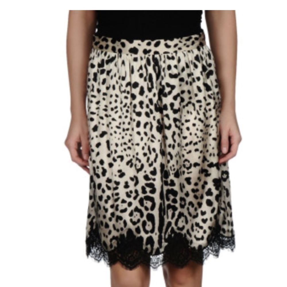 NWT Dolce&Gabbana Silk Women Skirt.Italy.EU 48.L